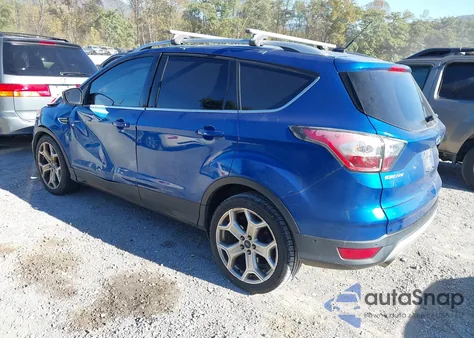 2017 Ford Escape Titanium из США, поврежденный, VIN 1FMCU0JD3HUB23407